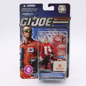 GI Joe EDWIN "LIFELINE" STEEN Action Figure 2011 Hasbo New on Card